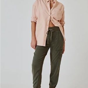 Anthropologie Pilcro The Nomad High Rise Joggers